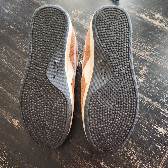 rag & bone Retro Court Sneaker in Sequoia Suede 39.5 US 9.5 Suede Leather - Picture 8 of 14